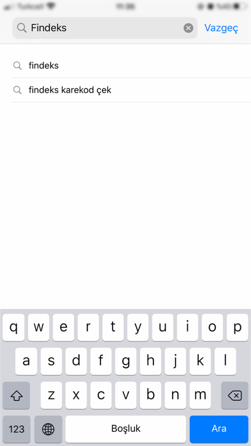 IOS Mobil Uygulama İndirme Adım 02