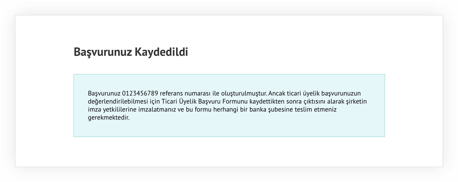 Findeks Ticari Üyelik Ekranı Adım 8